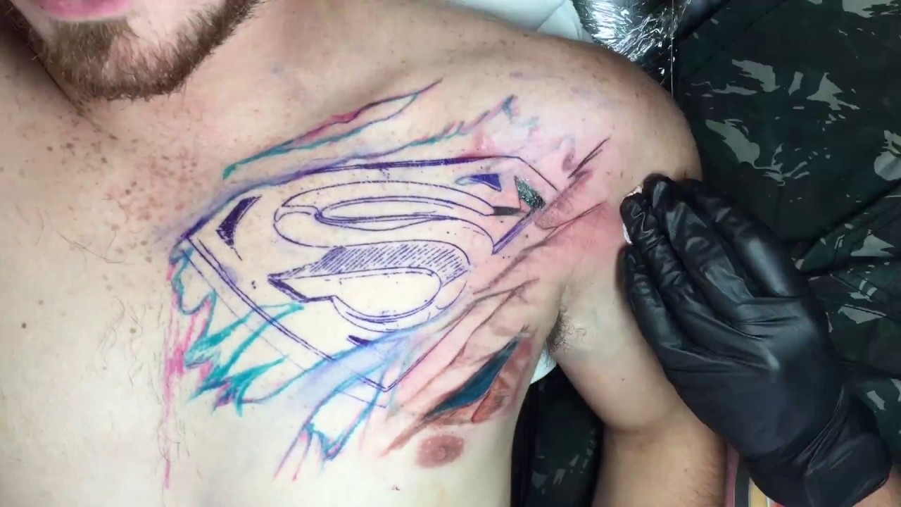 Superman Tattoo
