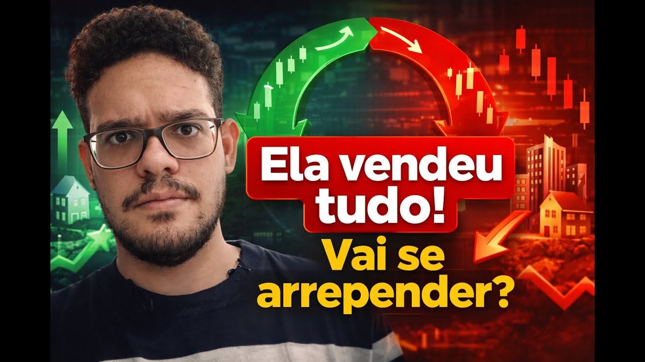Ela vendeu todos os FIIs no pior momento? | Ciclos de Mercado e Planejamento Financeiro 2026