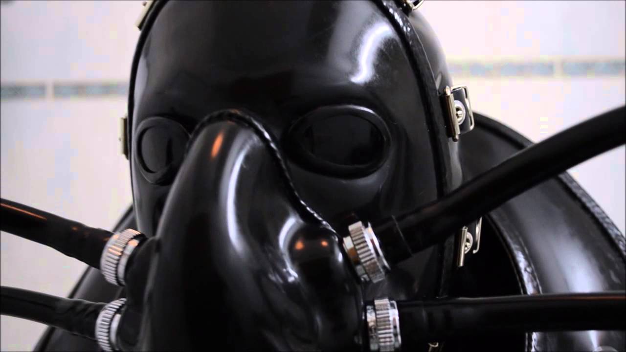 Wearing first time my Rubbers Finest mask