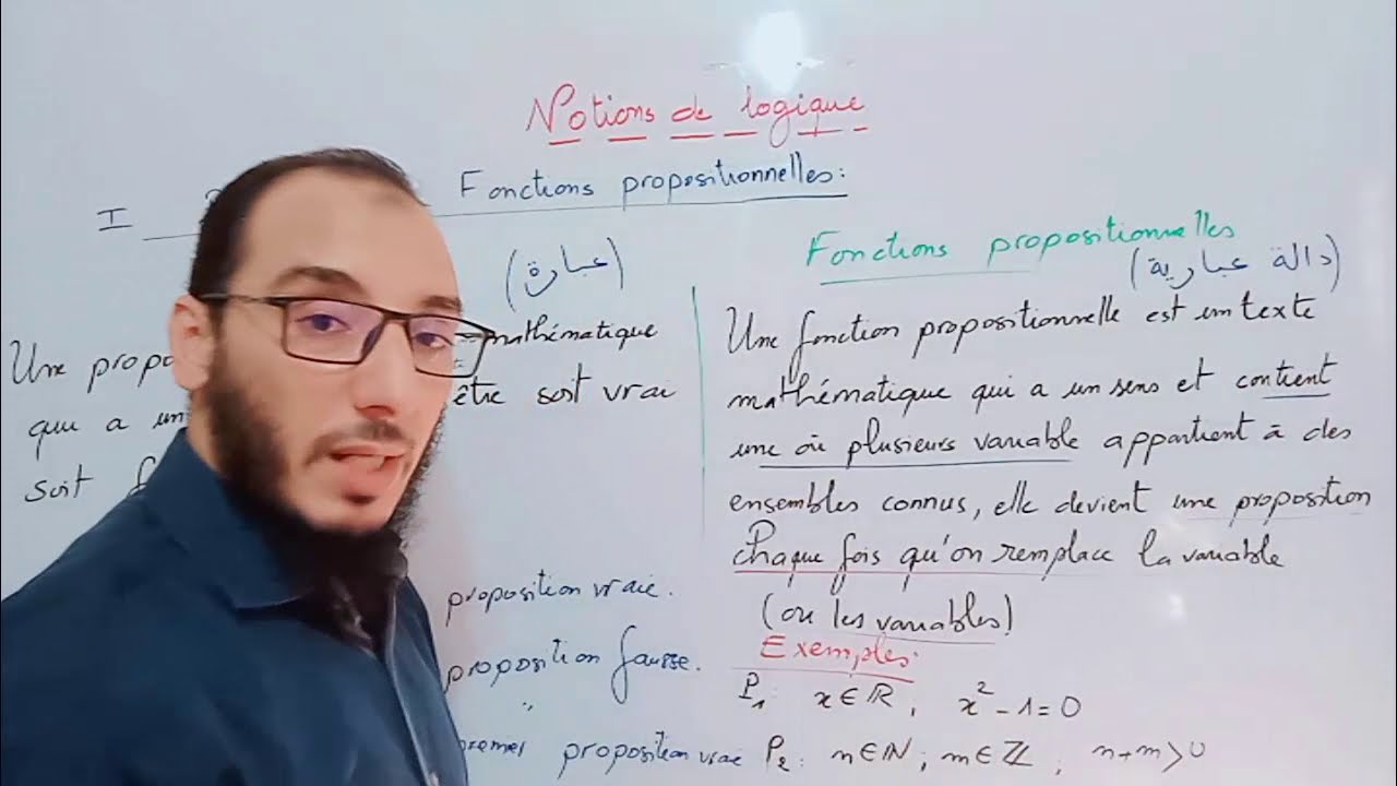 Propositions - Fonction propositionnelles