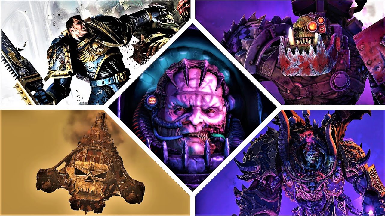 Warhammer 40K: Space Marine  :➤ ALL BOSSES  [ HARD, 4K60ᶠᵖˢ UHD  ]