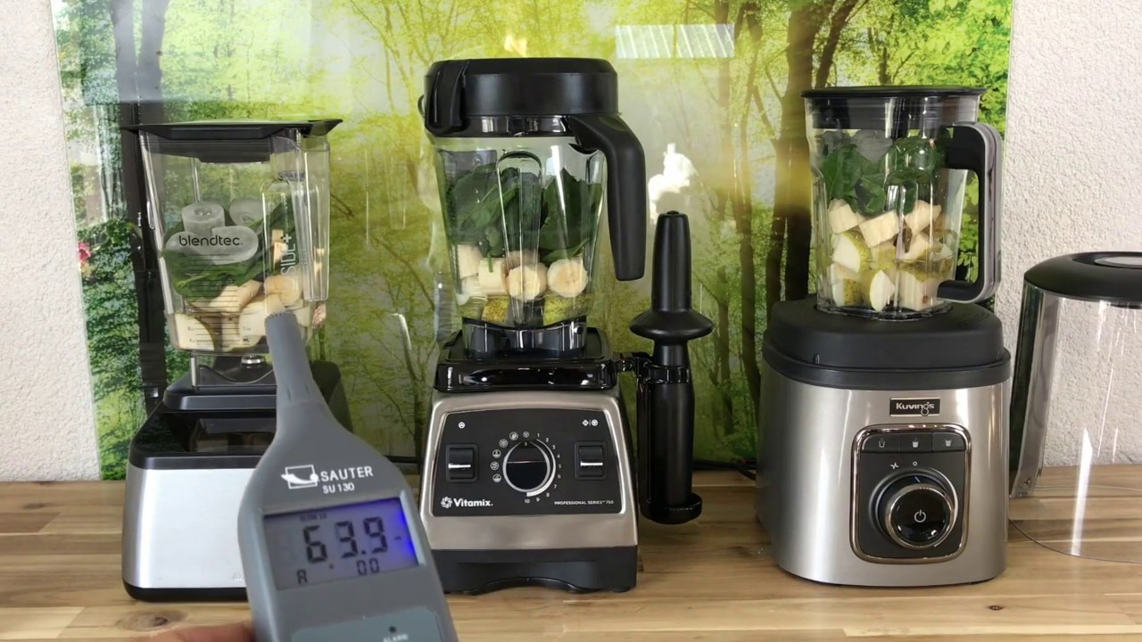 Kuvings Vakuummixer Vergleichstest mit Blendtec & Vitamix