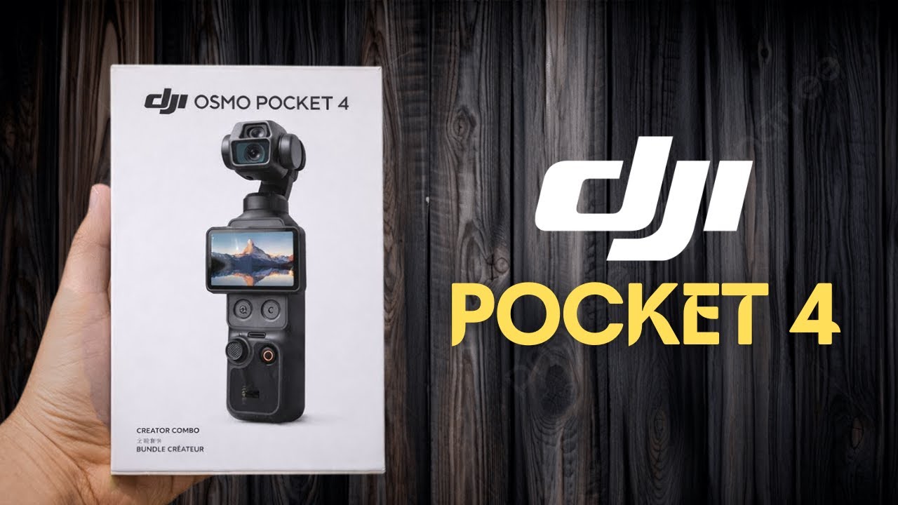 DJI Osmo Pocket 4 – Official Specs, Features & Expected Price