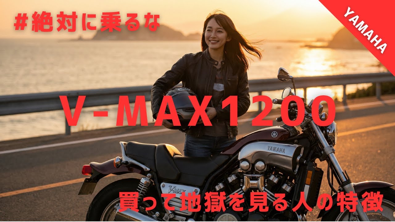 【絶対に乗るな】V-MAX1200を買って地獄を見る人の特徴#VMAX #ヤマハ #ゆっくり解説 #バイク#vmax1200 #vmax1700 #yamaha