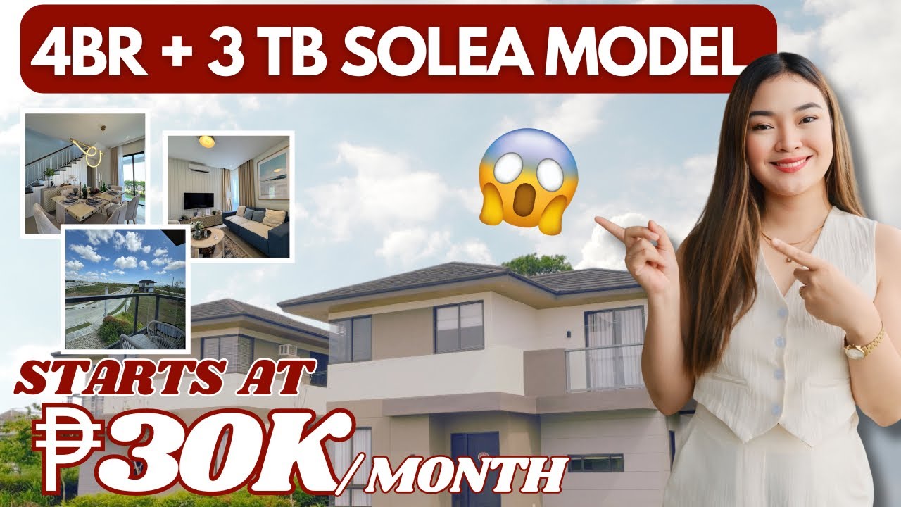 Самый большой дом Avida от NUVALI! | Модельный тур 4BR Solea для OFW и репатриантов | От 59 тысяч...