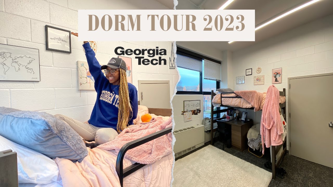 GEORGIA TECH FRESHMAN DORM TOUR WOODRUFF NORTH