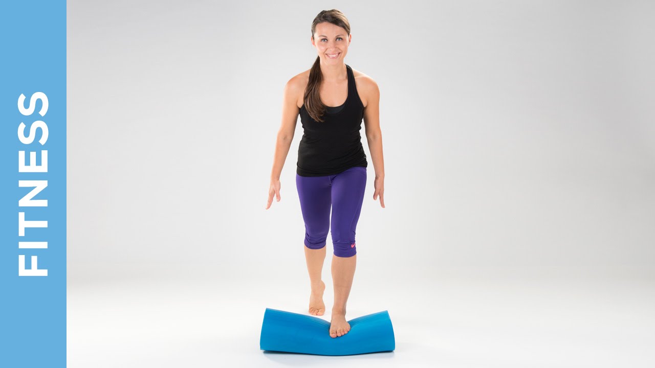 Gleichgewichtsübungen für Anfänger - Instabile Unterlage - Balance Training - Fit mit Anna  - HD