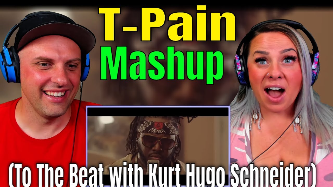 Реакция на T-Pain — мэшап (To The Beat с Куртом Хьюго Шнайдером) THE WOLF HUNTERZ РЕАКЦИИ