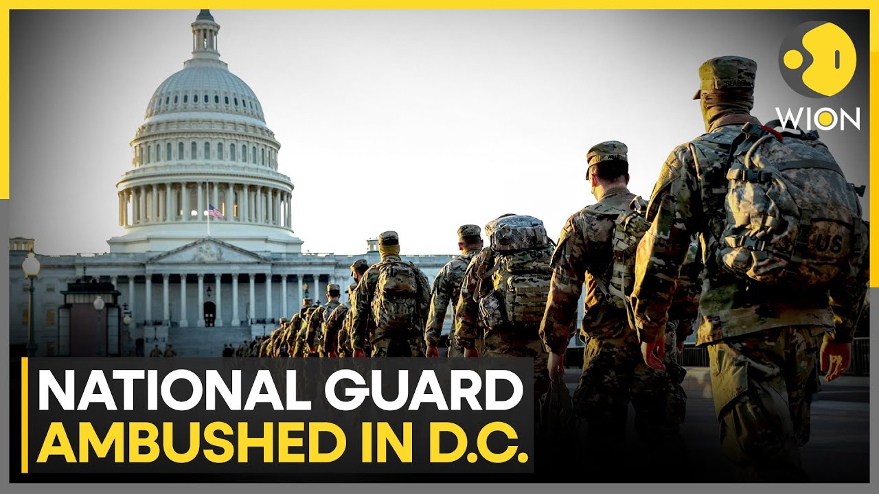 National Guard Shot: Gunman Opens Fire Near White House, Injures National Guard | WION