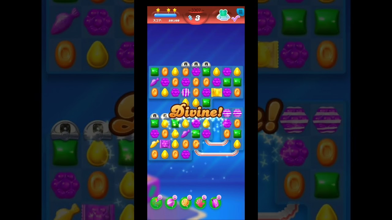【Candy Crush Soda】Level3307,3308,3309【キャンディクラッシュソーダ】