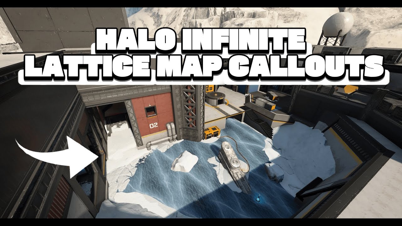 NEW HALO INFINITE MAP - Lattice - Call outs and all you need to know!