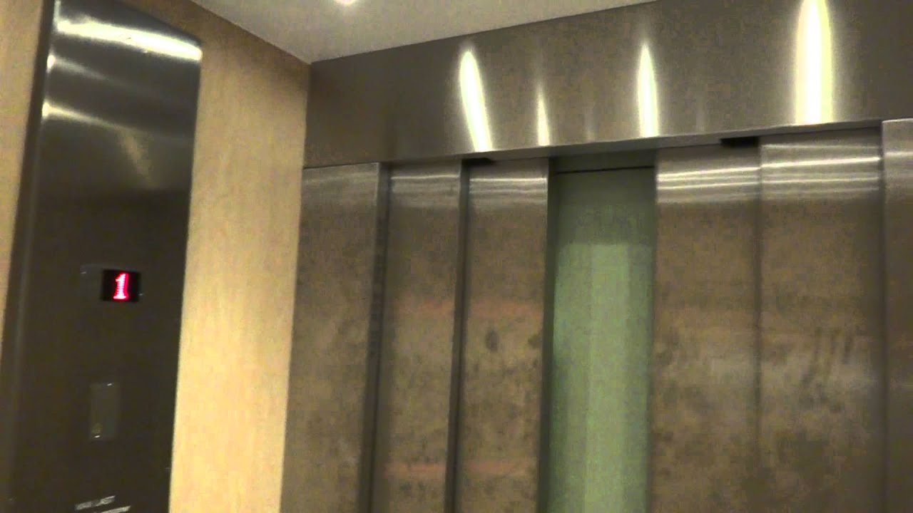 New buttonpanel after one year! ASEA (modernized) traction elevator @ Heden 112B, Bollnäs, Sweden.