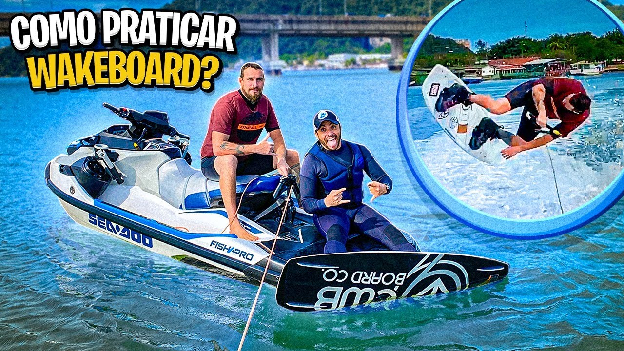 Como fazer WAKEBOARD? Dicas de como rebocar wake e qualquer esporte à reboque.
