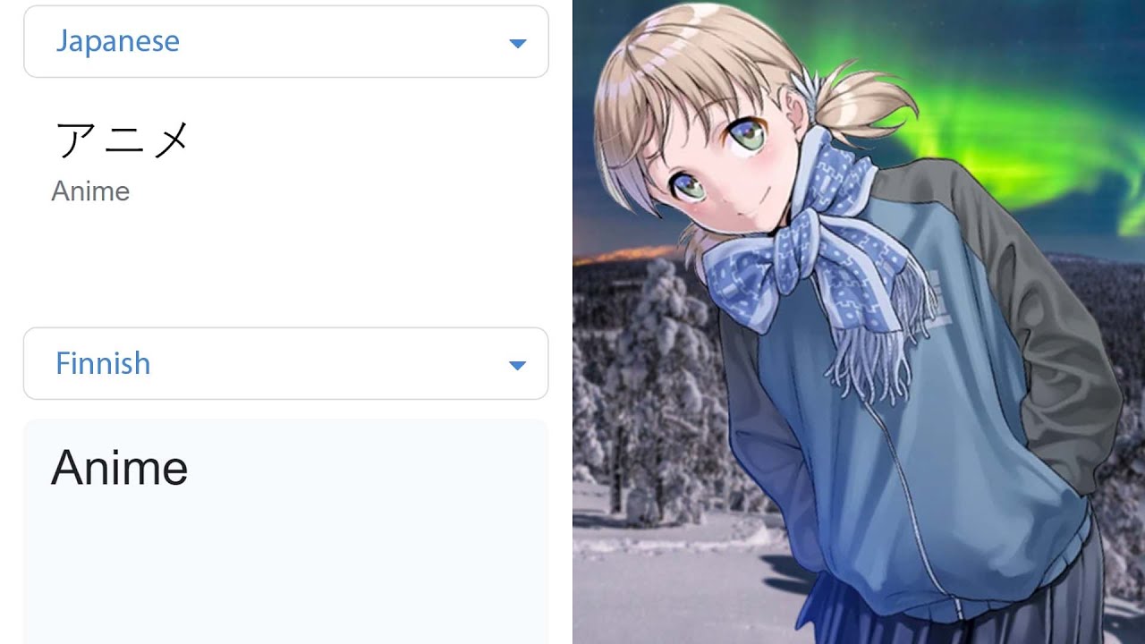 Anime in different languages meme | Part 5