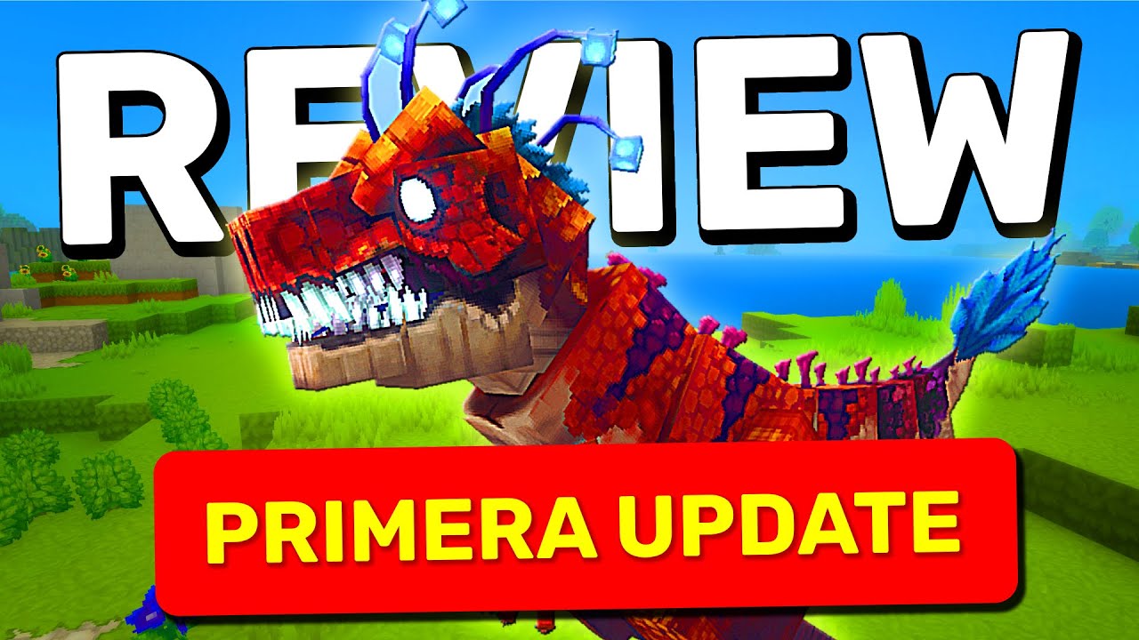 REVIEW de LA PRIMERA ACTUALIZACIÓN OFICIAL de HYTALE [DINOSAURIOS]