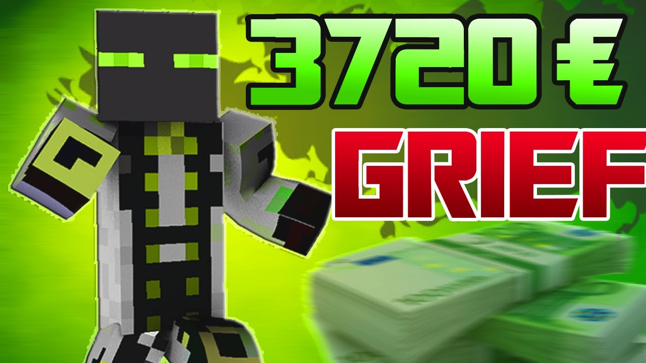 [Deutsch] Minecraft Griefing - 3720 &euro; Ergrieft