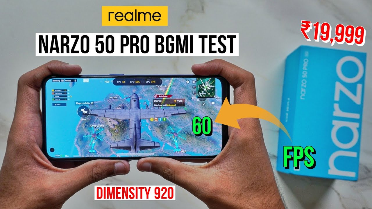 Realme Narzo 50 Pro 5G Pubg Test, Heating and Battery Test | 60FPS Gaming At Just ₹19,999 🔥