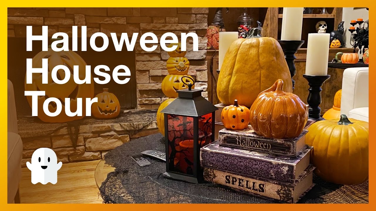 Halloween House Tour - Extreme Decorating!  Decor and Animatronics at Boddy Creek Manor - 2019