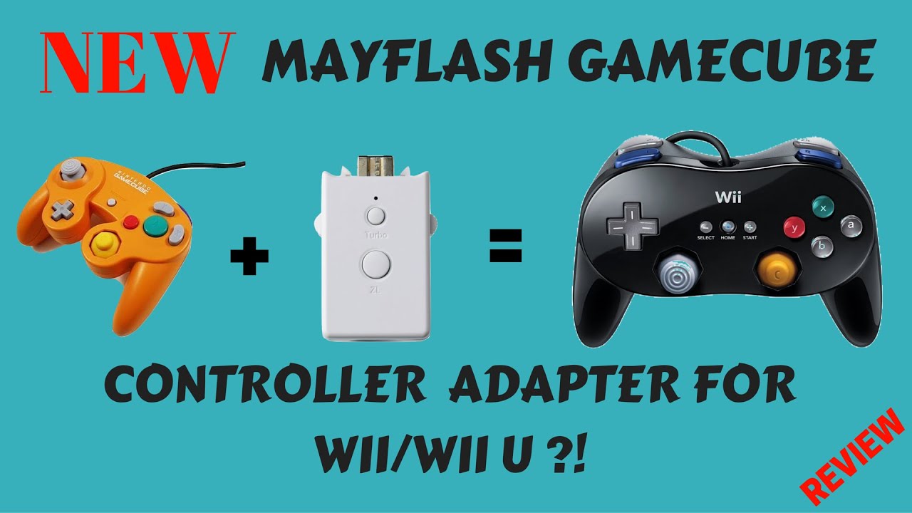 New Mayflash Gamecube Controller Adapter For Wii/Wii U Review!