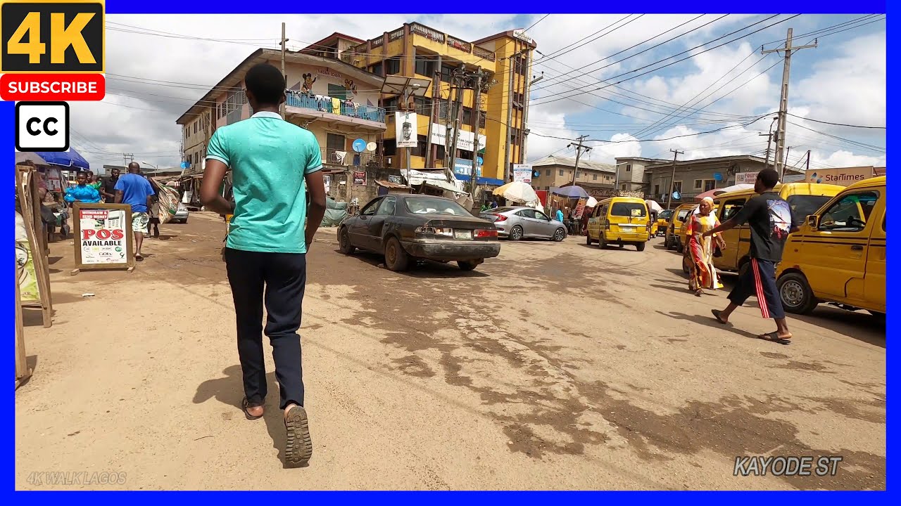 🇳🇬KAYODE - ONIPANU - 4K WALK, LAGOS, NIGERIA