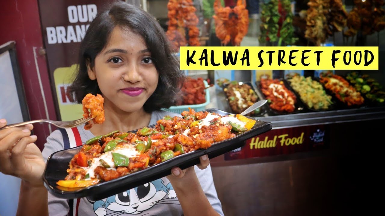 Chicken Chapli Kebab | Best Chicken Shawarma | Indian Street Food | Kalwa | Anagha Mirgal