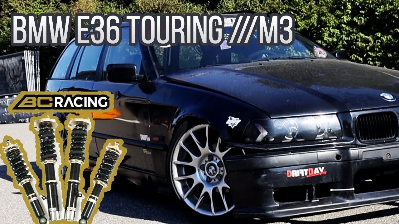 BMW E36 Touring ///M3  BC Racing Coilovers