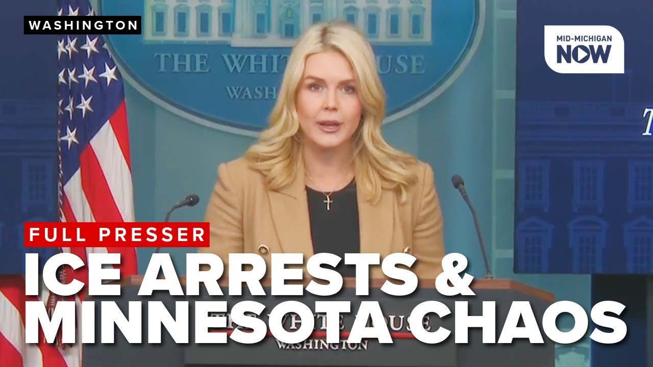 FULL PRESSER: Leavitt addresses Minnesota protests & arrests, Trump healthcare plan, gas prices