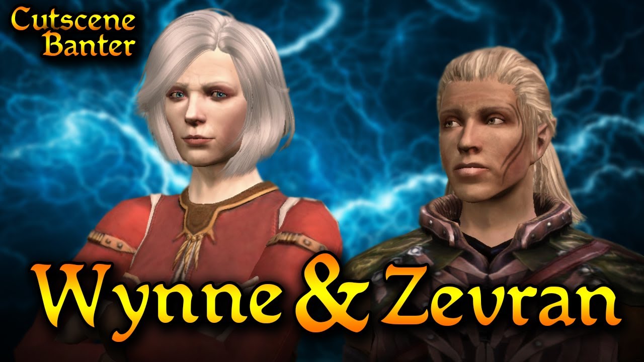 Винн и Зевран: ЗАВЕРШЕНИЕ Шутливого разговора | Dragon Age: Origins
