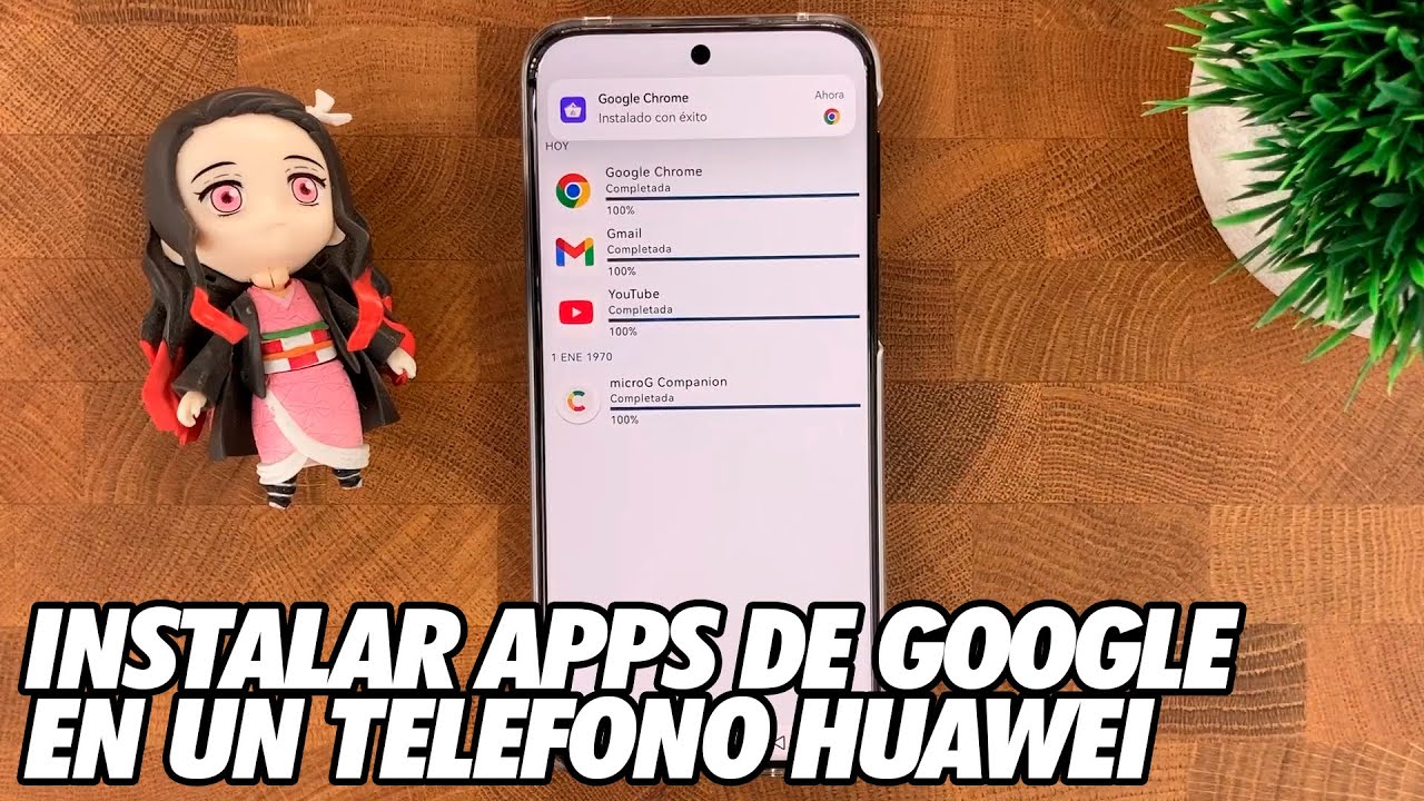 Como Instalar Aplicaciones de Google en un Telefono Huawei - Gmail, Youtube, Chrome