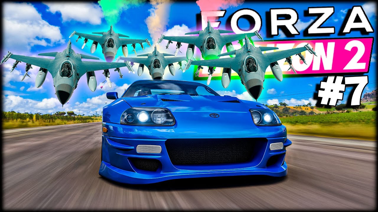 FORZA HORIZON 2 - ENFRENTEI 5 JATOS em uma CORRIDA #7 (DUBLADO PT-BR) 2023