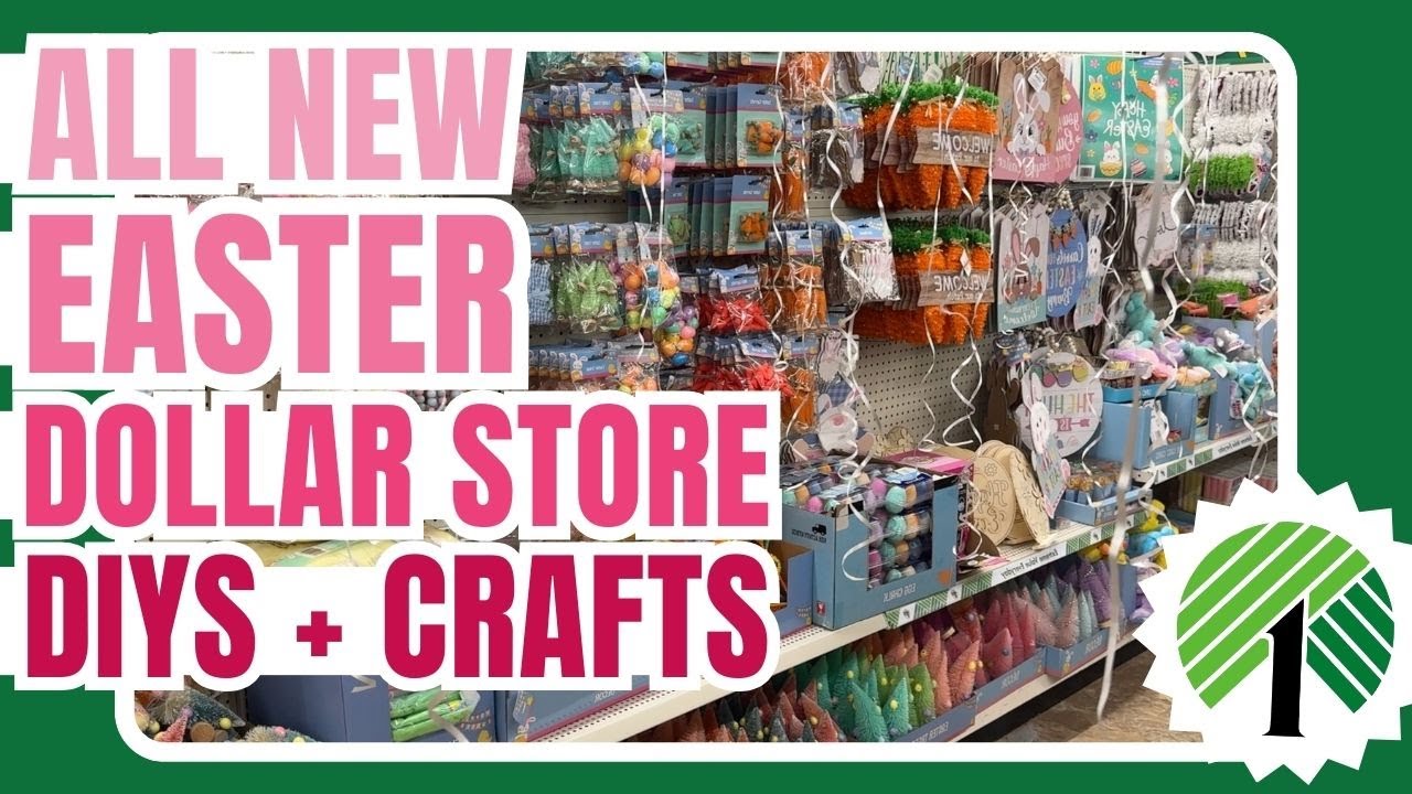 Dollar Tree Easter 2024 NEW DIYs + Crafts