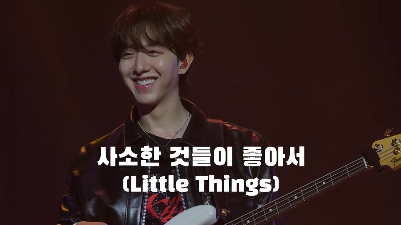 사소한 것들이 좋아서 (Little Things) - CNBLUE (이정신 focus)