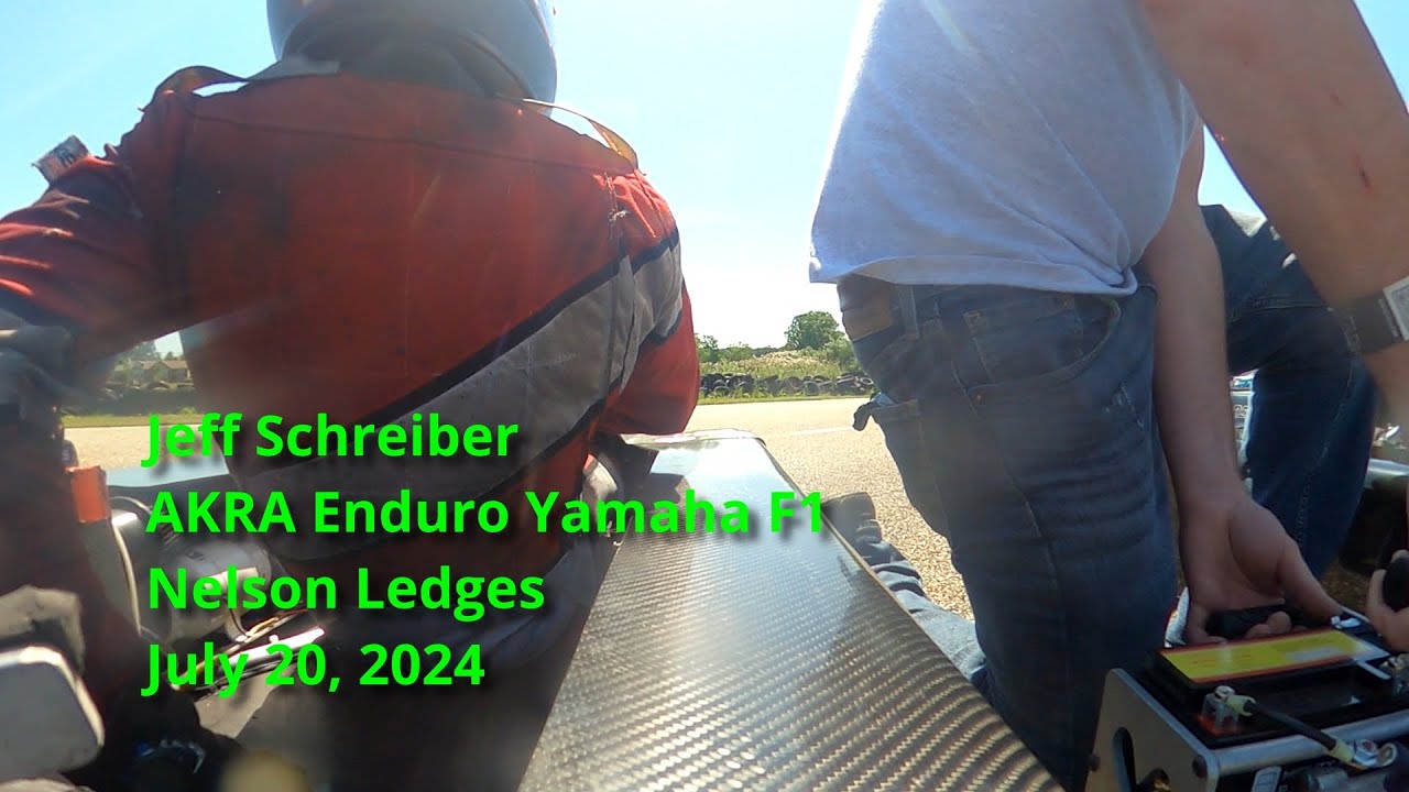Jeff Schreiber - Enduro Yamaha Kart Race F1, Nelson Ledges July 20, 2024