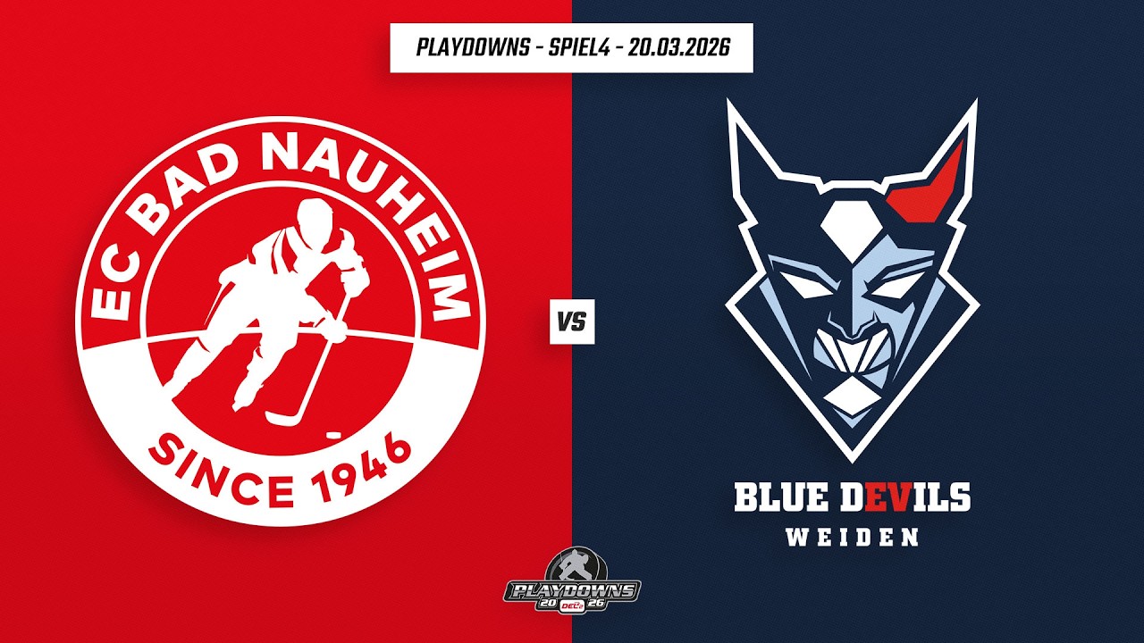 Playdowns Runde1 | Spiel4 | DEL2 | EC Bad Nauheim vs. Blue Devils Weiden | Game Highlights