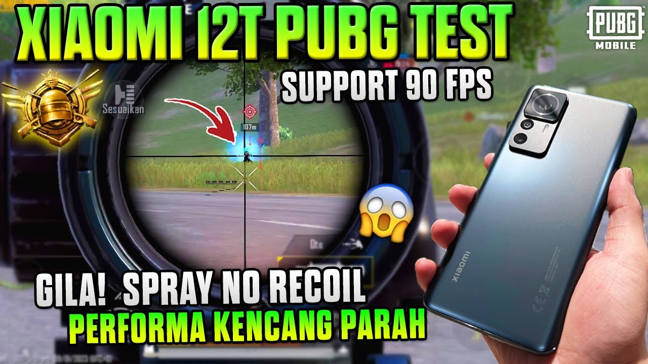 Xiaomi 12T PUBG Test Graphics 90 FPS🔥Xiaomi mi 12T Gaming test PUBG 90 FPS-Gameplay Handcam PUBG #32