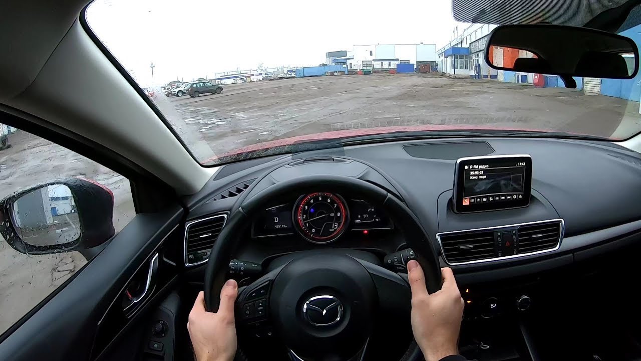 2014 Mazda 3 1.5L (120) POV TEST DRIVE