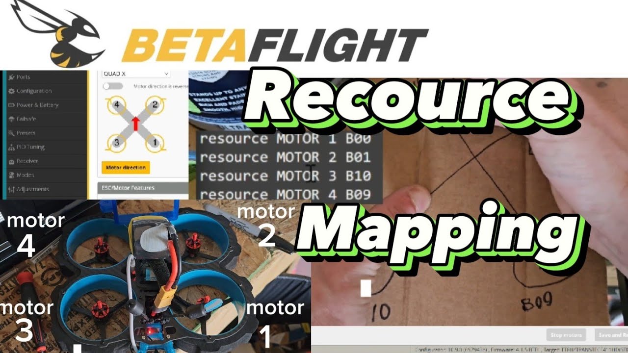 Betaflight Motor Recource Remapping - Short & Sweet
