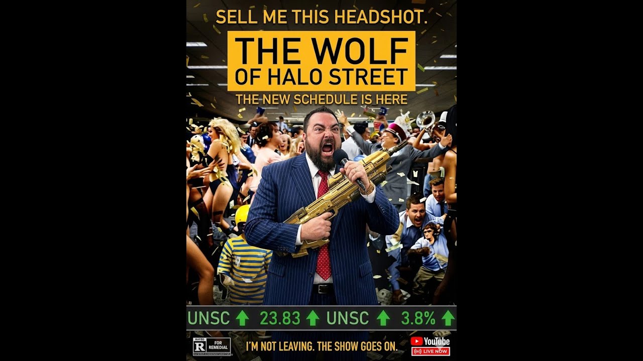 🔴 LIVE! THE WOLF OF HALO STREET 🐺 I'm Not Leaving