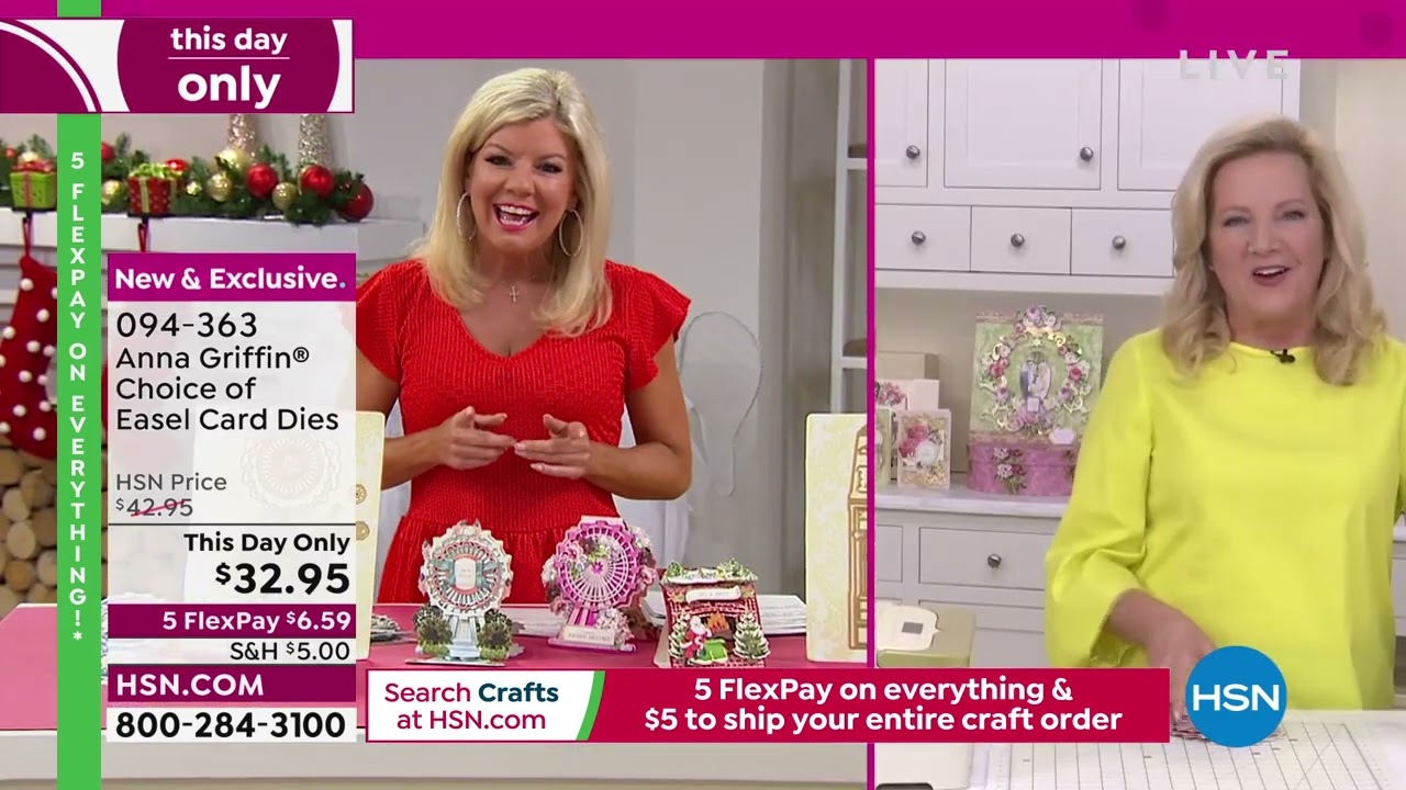 HSN | Merry Craftsmas - Anna Griffin Elegant Paper Crafting 07.12.2022 - 03 PM