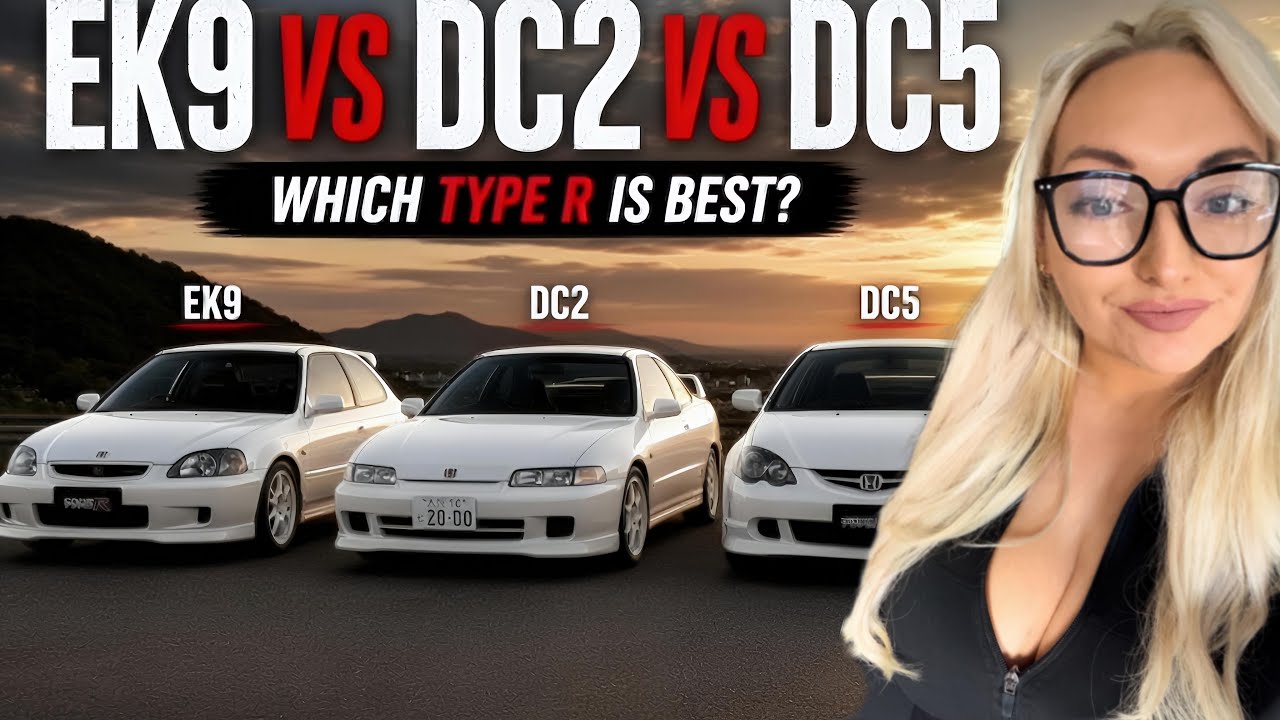 EK9 против DC2 против DC5 — Какая модель Honda Type R лучше?