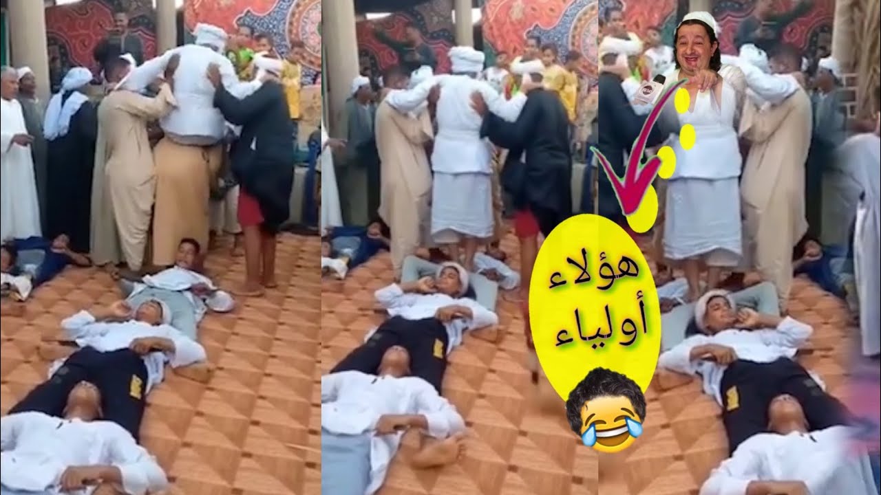 الفيديو الاصلي قبل التعديل 😀😮 كرامات شيوخ الصوفية للمريد