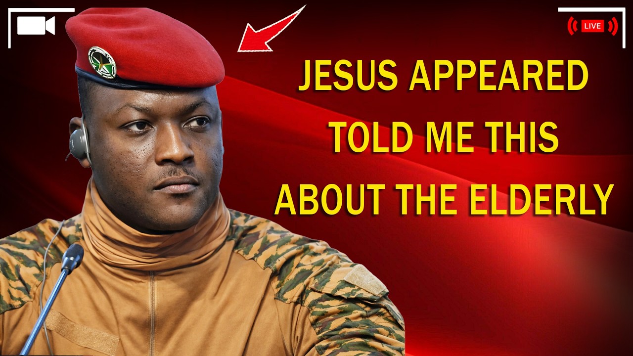 Jesus Appeared in My Dream and Told Me This About the Elderly | Ibrahim Traore Speech
