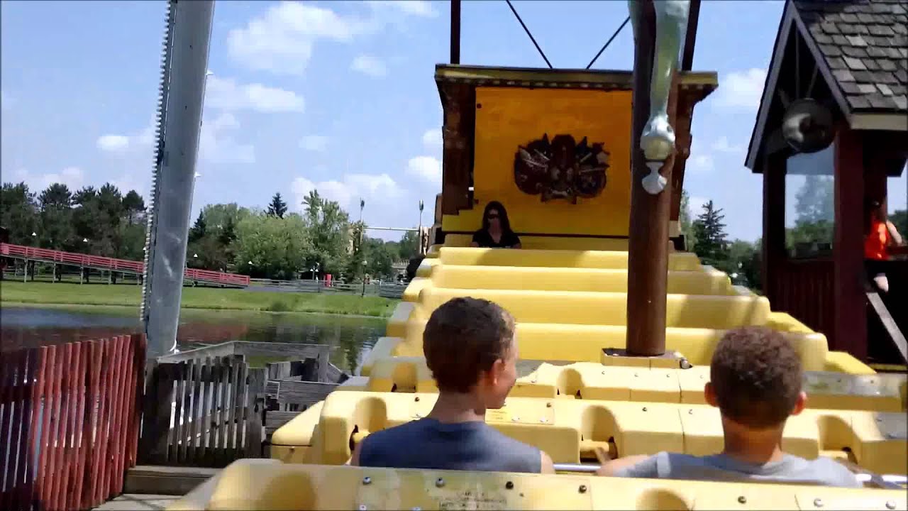 Darien Lake: Pirate / On Ride POV / July 13, 2015