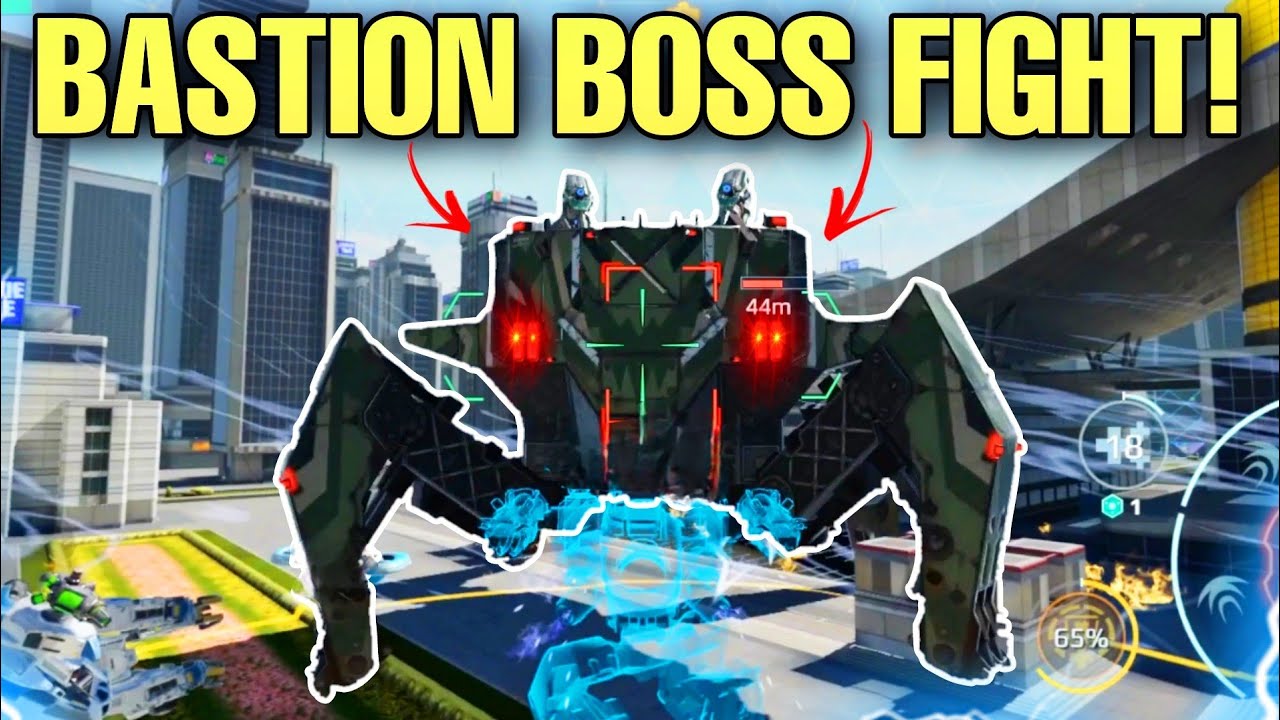 🔥 BASTION IS HERE! BOSS FIGHT AMAZING BATTLE || WAR ROBOTS WR TEST SERVER ||