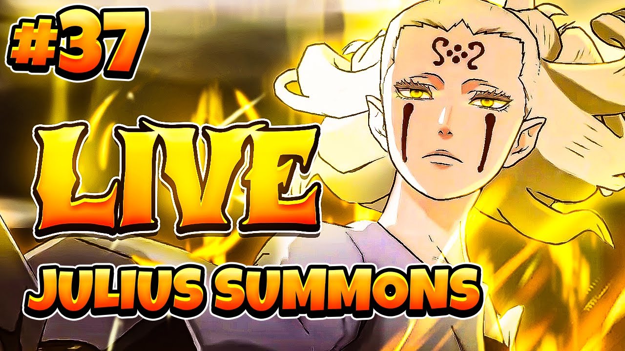FEST JULIUS RELEASED LETS GOOOO!! BLACK CLOVER MOBILE CN | 37th BCM Stream | CN
