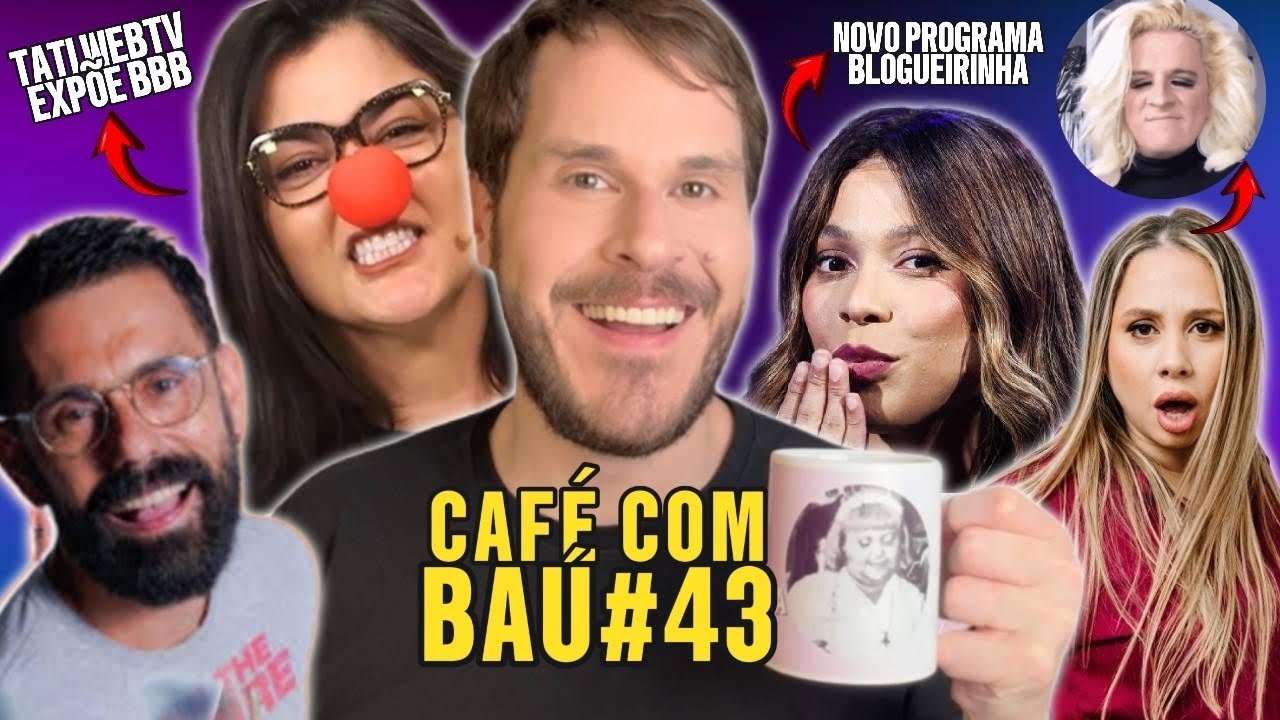 ☕️A cabeça GIGANTE da Jojo Todynho; Novo programa da Blogueirinha; Rodrigo x Jenny; BARRACO WebTv e+