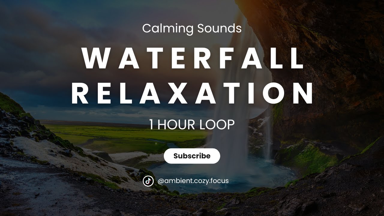Cozy Calming Waterfall Flutes for Deep Focus