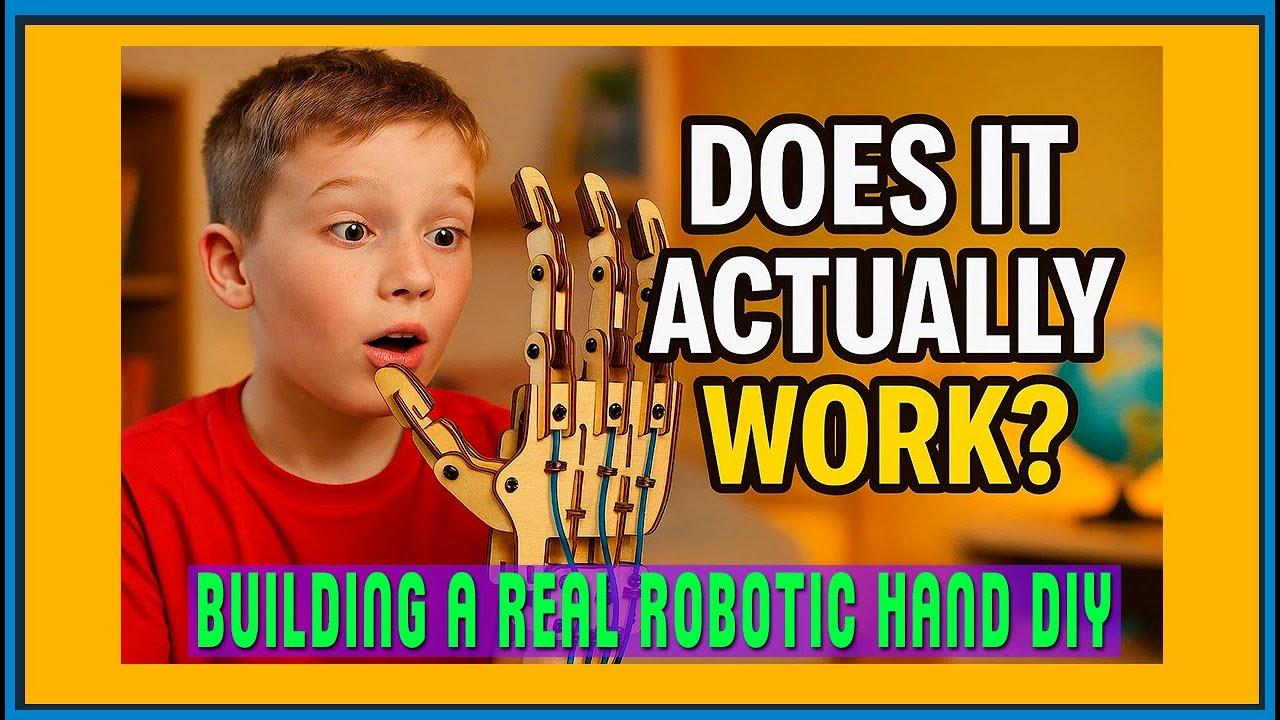 Smartivity DIY Robotic Mechanical Hand STEM Toy for Kids 8-9-10-11-12-13-14 Years Old | 2025