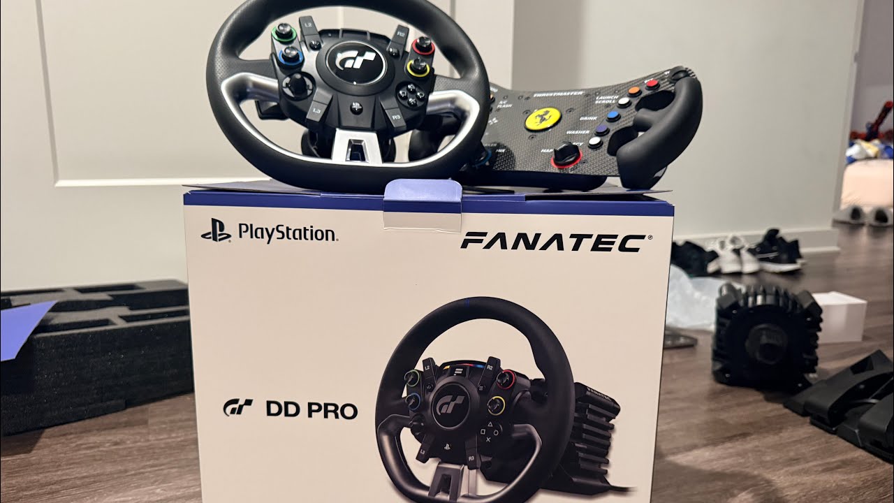 Fanatec dd pro Gran Turismo РОЗПАКОВКА РОЗІГРУЄТЬСЯ T300 rs