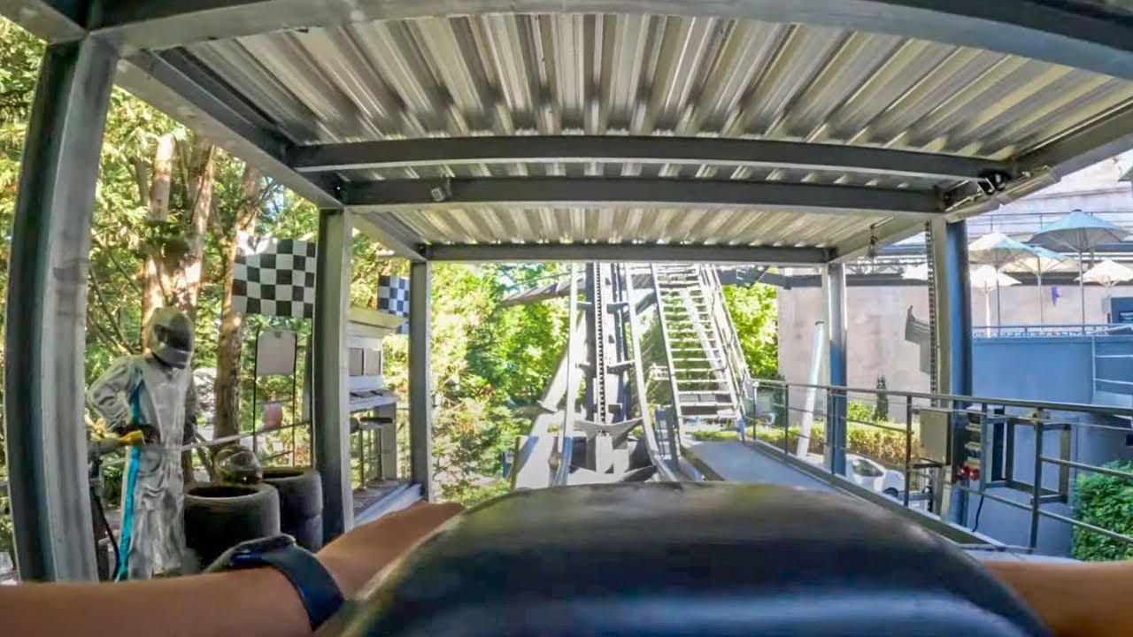 SILVER STAR - Europa Park - Front Row/ Back Row/ Rider View POV